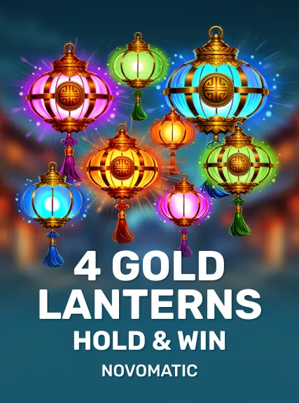 4 Gold Lanterns